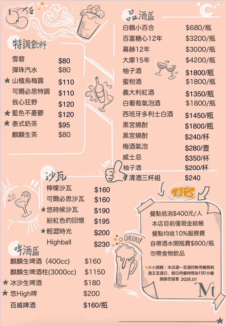 台中西區美食 台中餐酒館推薦 台中西區餐酒館 向上路美食 勤美餐酒館 台中約會餐廳 台中聚餐餐廳 台中美術館美食 審計新村美食 台中隱藏版餐酒館 The Me Time 悠・時候 台中手抓海鮮 台中海鮮桶推薦 台中德國豬腳 台中松露起司烤餅 台中創意料理餐廳 台中特色調酒 台中生啤酒推薦 台中餐酒館包場 台中網美餐廳 悠時候菜單