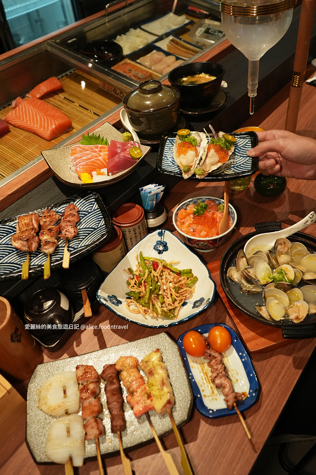 台中居酒屋串燒日式串燒炭火燒肉台中燒肉台中壽司台中生魚片台中握壽司台中日本料理台中約會餐廳台中餐廳推薦台中西屯美食台中西屯日本料理西屯餐廳推薦漢口路美食樑心居酒屋