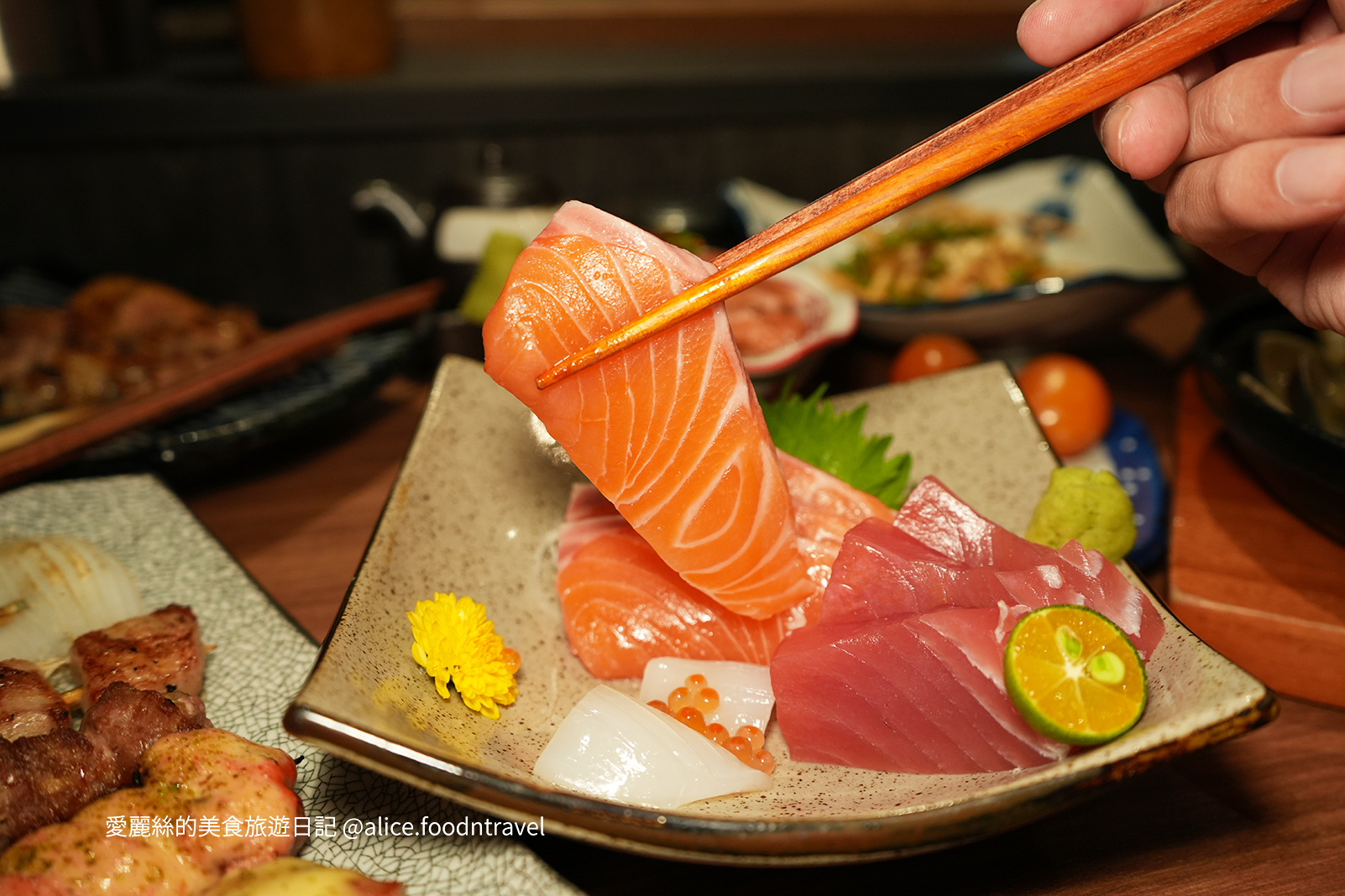 台中居酒屋串燒日式串燒炭火燒肉台中燒肉台中壽司台中生魚片台中握壽司台中日本料理台中約會餐廳台中餐廳推薦台中西屯美食台中西屯日本料理西屯餐廳推薦漢口路美食樑心居酒屋