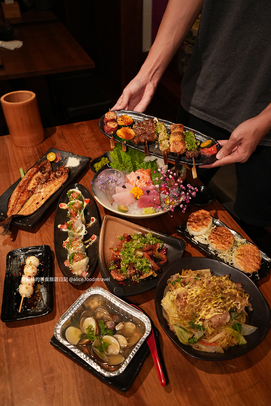 台中西區美食西區居酒屋華美西街勤美美食勤美餐酒館台中日本料理台中串燒日式串燒台中焗烤台中生魚片廣三SOGO台灣大道美食隱居居酒屋